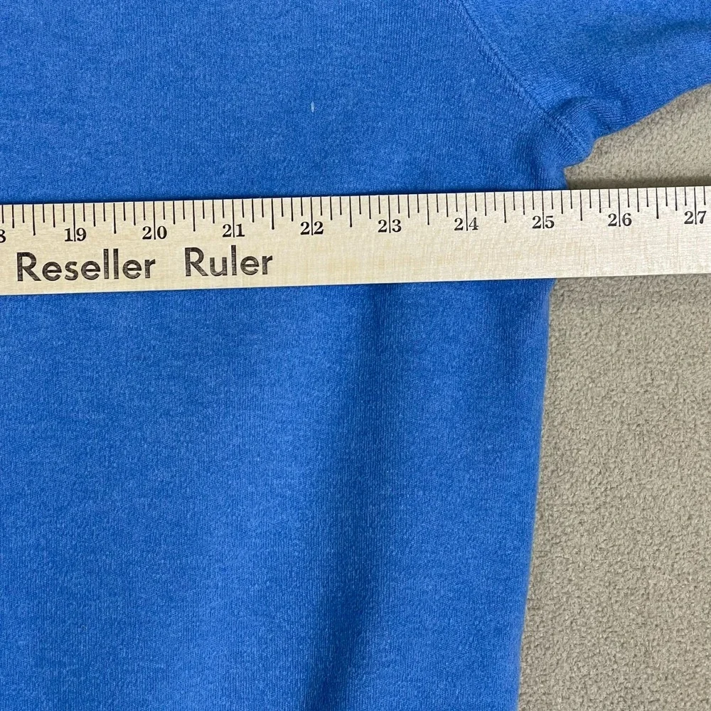 Peter Millar Pullover Mens XL MF12K36 Blue Quarter Zip Cotton EUC